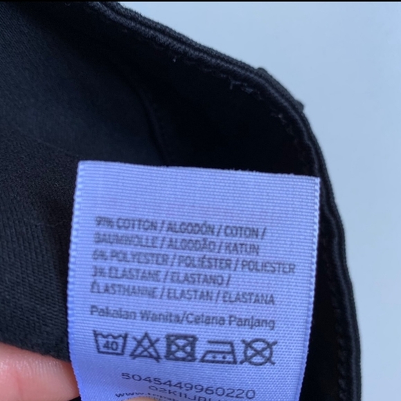 Topshop Moto Skinny Denim Jeans Jamie Black W28 - Picture 7 of 7